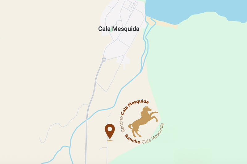 map with location of the ranch